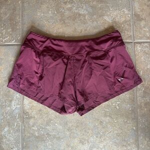 Nike Women's Maroon Athletic DriFit Running Shorts